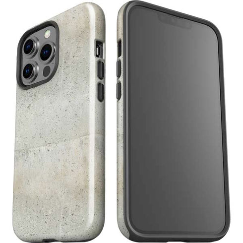 Natural White Concrete iPhone 15 Pro Impact Case